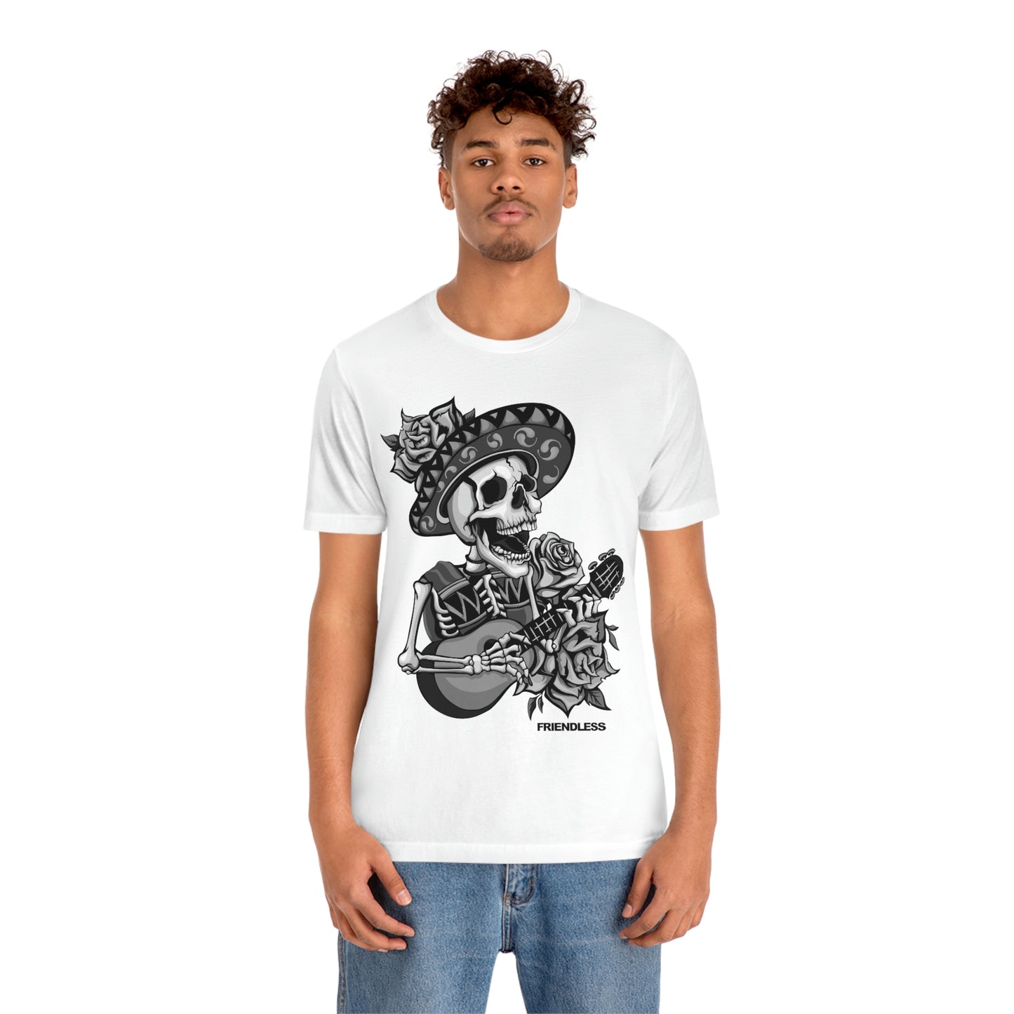 Mexican Skull Graphic Short Sleeve Tee