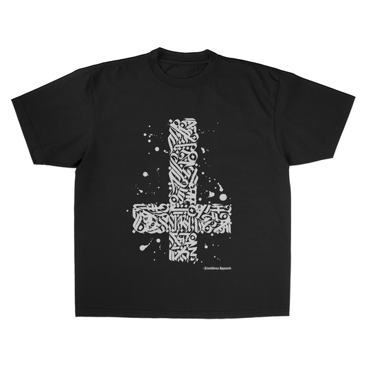 "Peters Cross" On Heavyweight T-Shirt