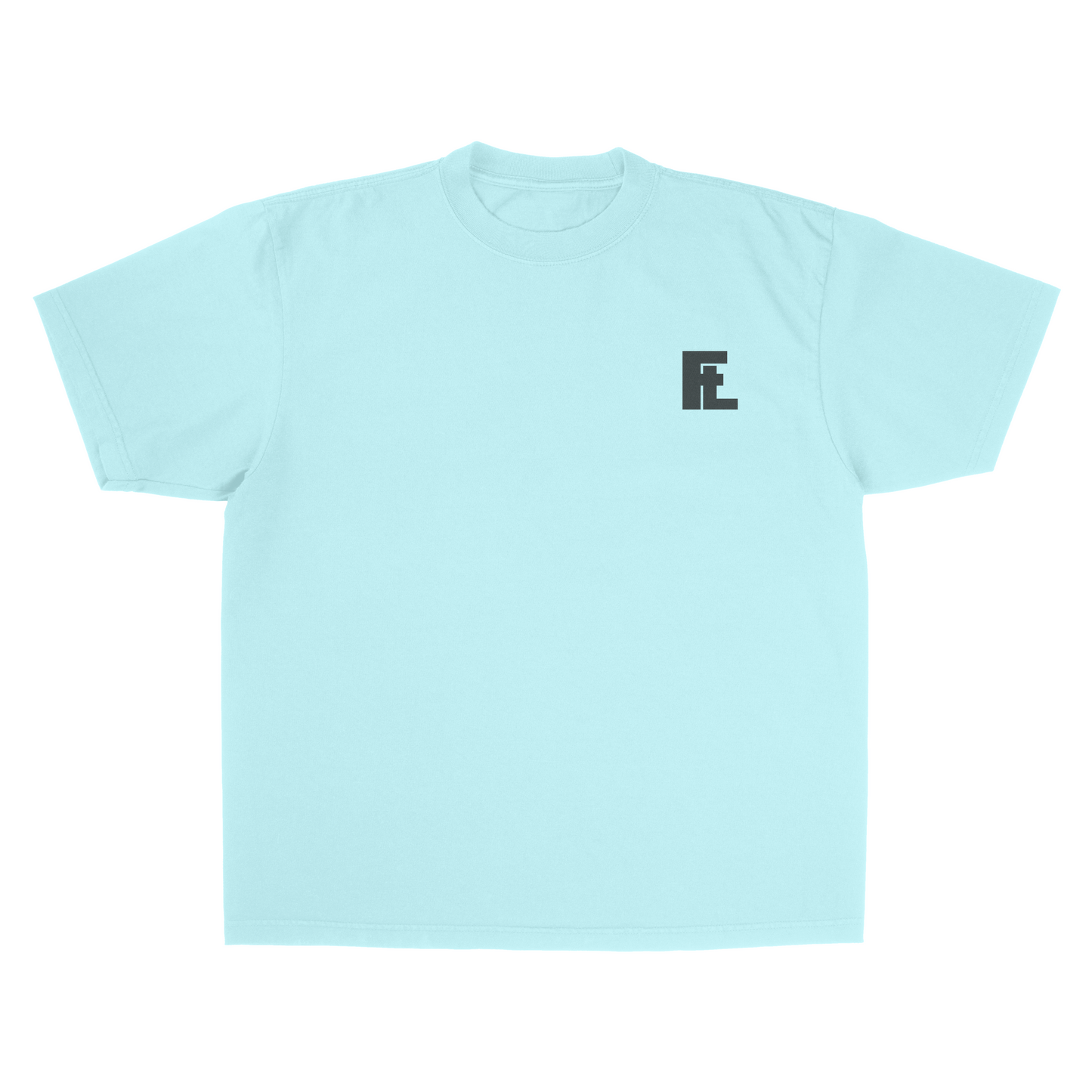 "Friendless" Logo On Heavyweight Crewneck T-Shirt