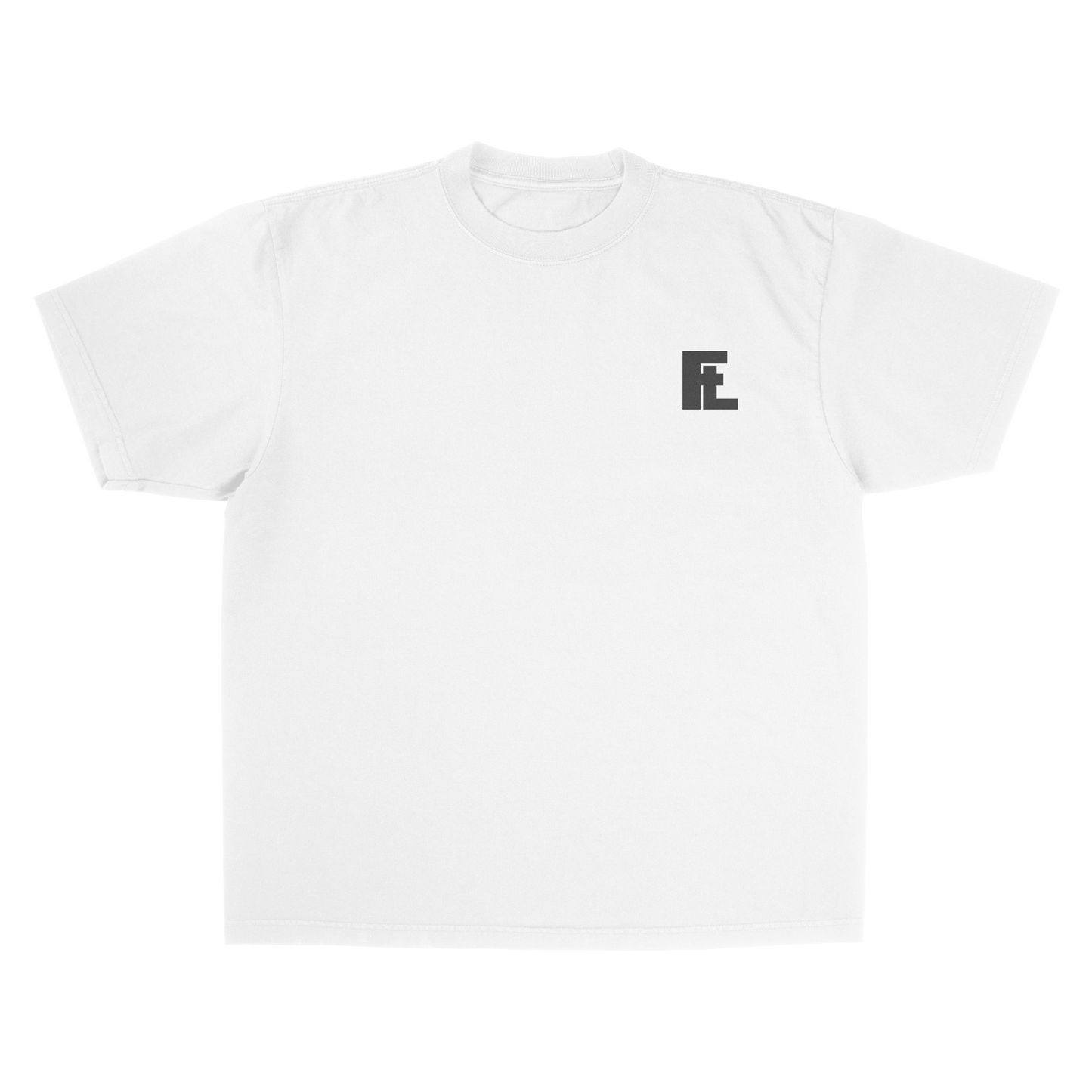 "Friendless" Logo Heavyweight Crewneck T-Shirt